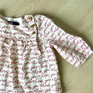 Baby GAP Love You top